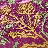 ECO CHIC Lightweight Foldable Insulated Lunch Bag Thistle Purple view 7