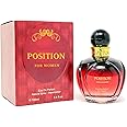 AFLUXE Position Women Perfume–Bold & Sophisticated Scent Eau De Parfum With Citrus,Spice,And Woody Notes Long Lasting Natural Spray Fragrance 3.4 Fl Oz