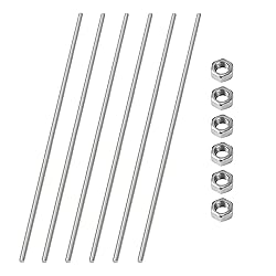 HiPicco M4 x 200mm/8-Inch Fully Threaded Rod