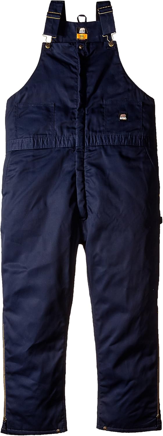 Berne Men's Heritage Twill Insulated Bib Overall, 4XLarge