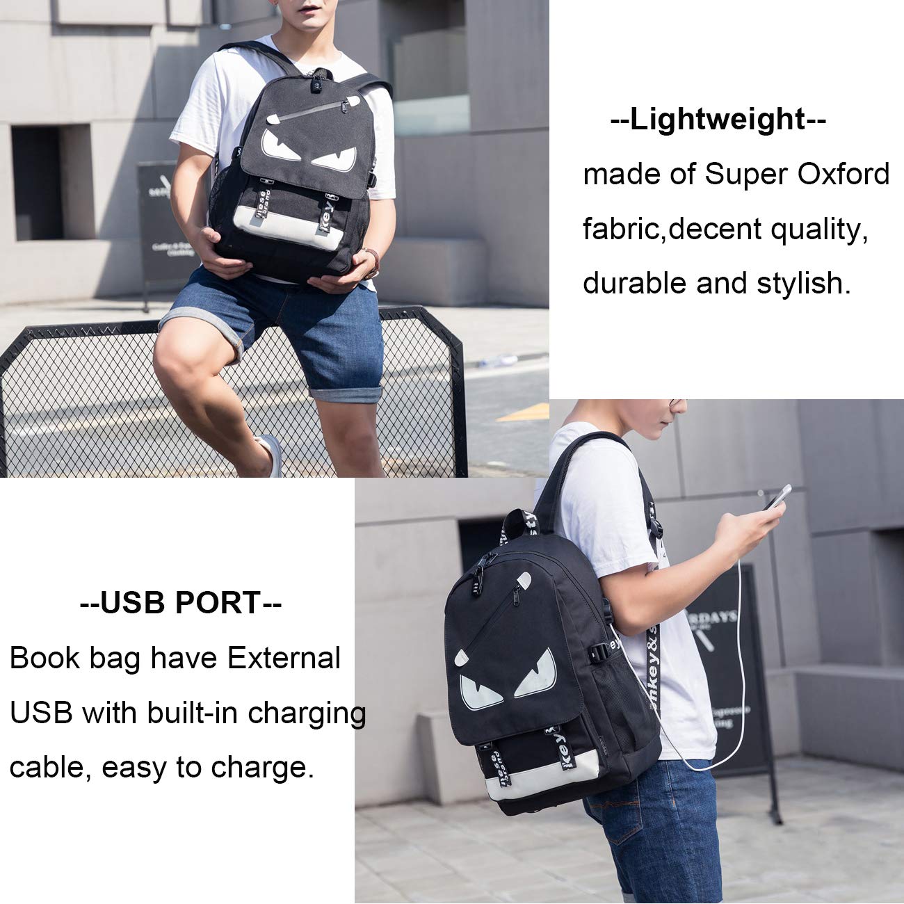 flymei laptop backpack