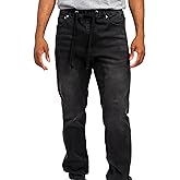 VICTORIOUS Men's Drop Crotch Joggers Denim Jean Pants