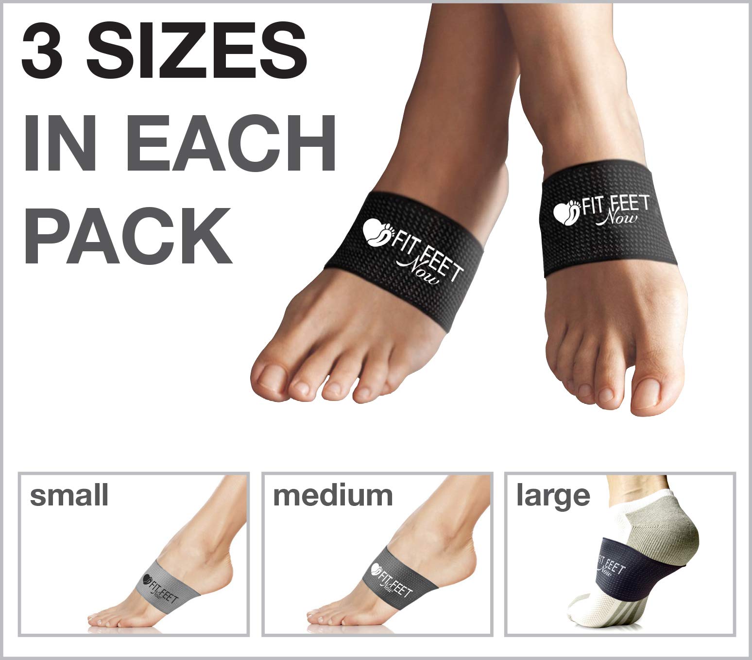 Plantar Fasciitis Support Braces & Soothing Hot/Cold Gel
