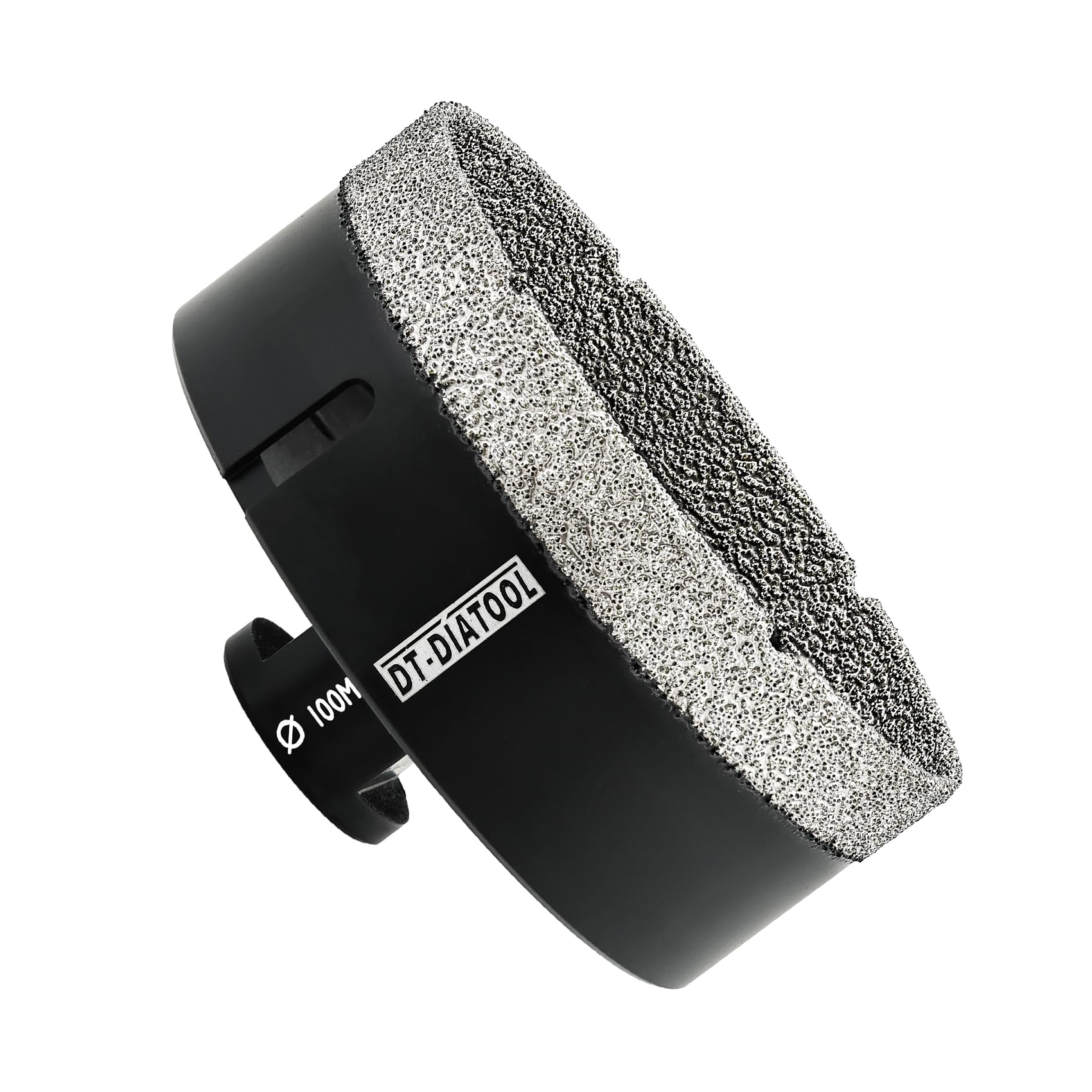 DT-DIATOOL Diamond Drill Bit 100mm Hole Saw for Dry Drilling Tile Porcelain Marble Ceramic Granite