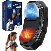 BOB AND BRAD ThermArmor 3-in-1 Electric Ice Pack with Heat, Cold &amp; Contrast | Cordless Heating and Cooling Pad for Knee, Shoulder and Elbow, 45&deg; Hinged Plates, 3 Temperature Levels, FSA-HSA Eligible
