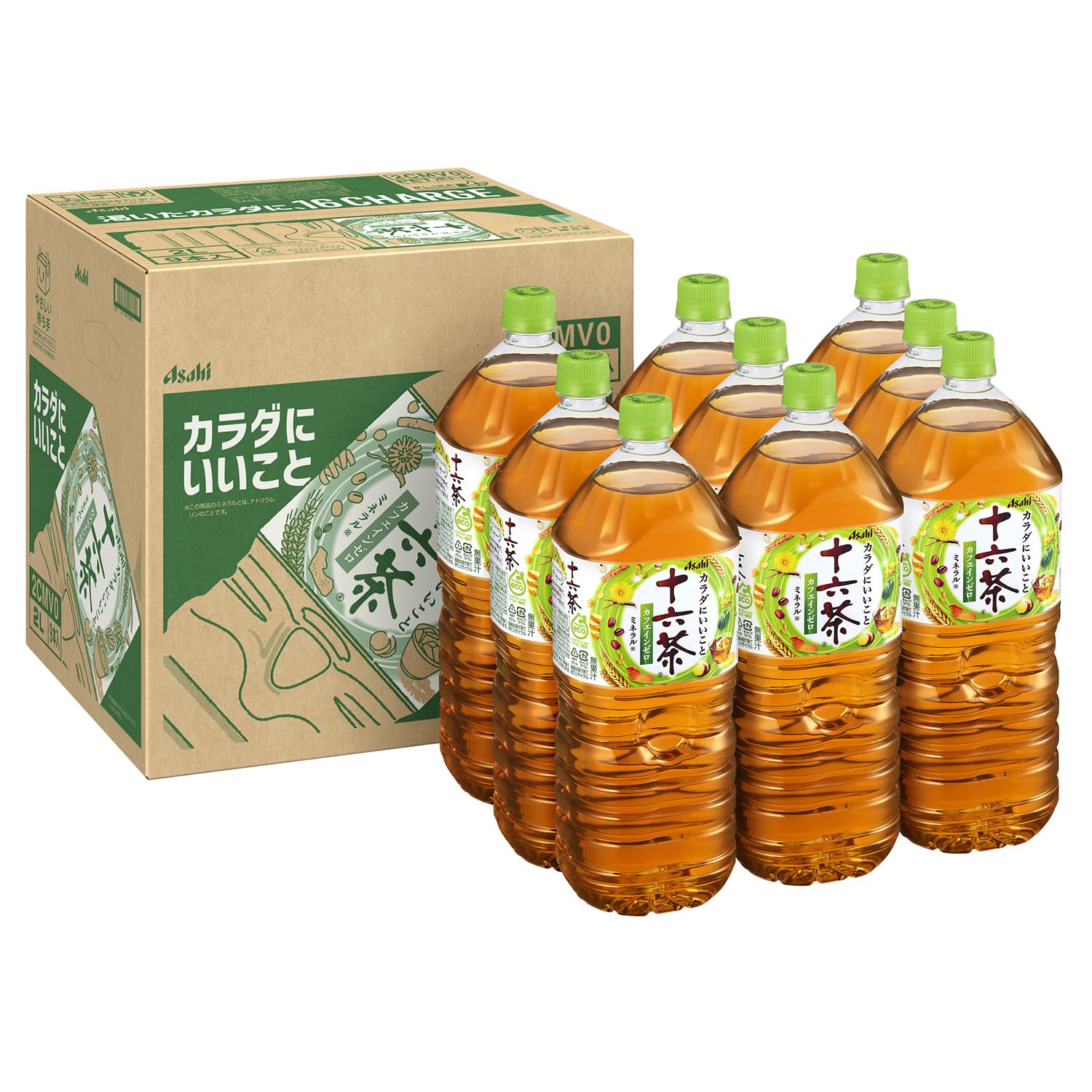 【Amazon.co.jp限定】 アサヒ飲料 #like(タグライク) 十六茶 2L×9本 [お茶] [ノンカフェイン]商品画像