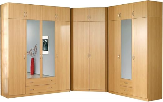 Rauch Eckschrank Kombination Case Dekor Buche Hell Dekor Buche Hell Amazon De Kuche Haushalt