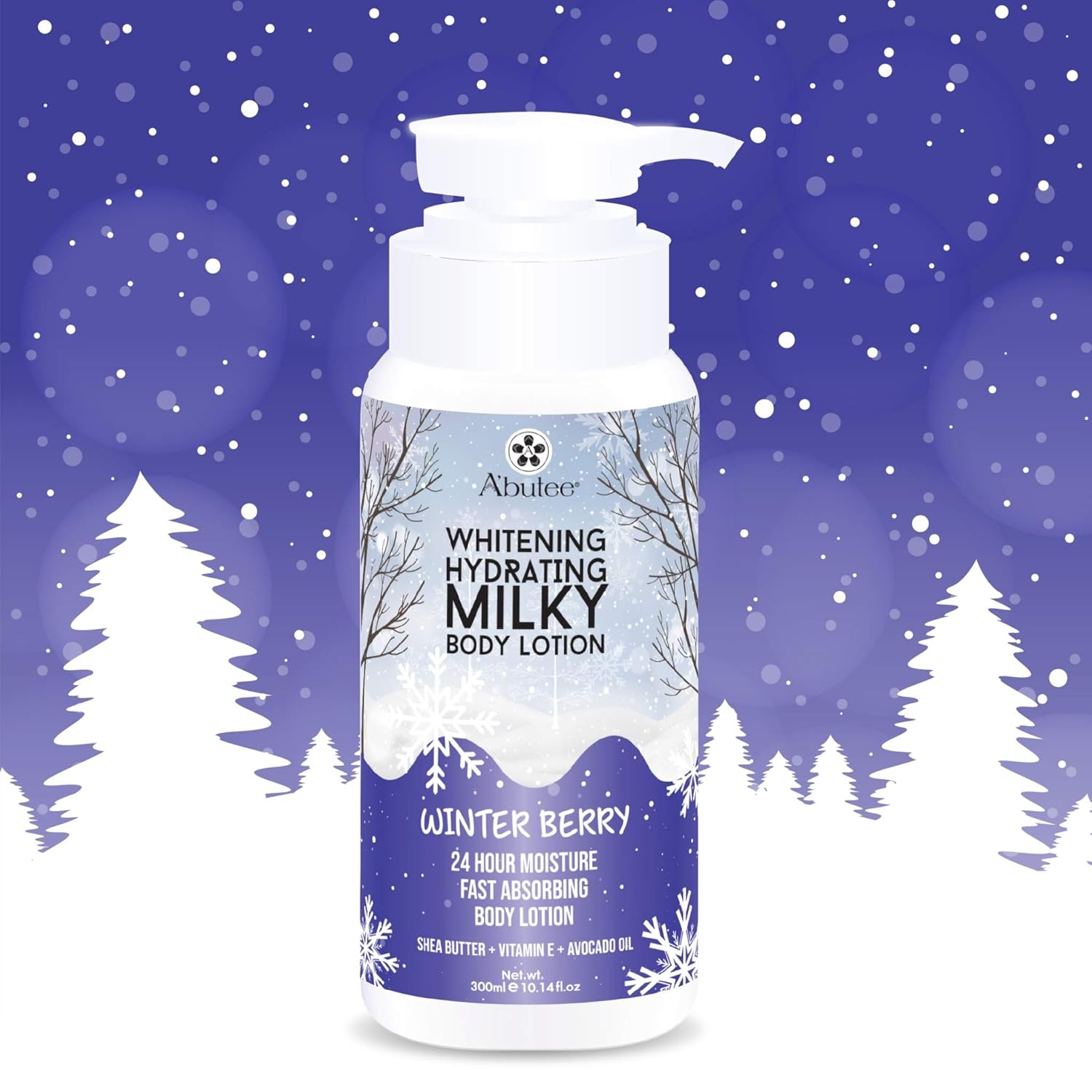 winter whitening body lotion