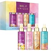 So…? Unique Body Mist Set - Perfumes for Women - Body Spray for Women - Vegan, Cruelty Free - Travel Size Gift Set - 650 to 1000 Sprays - 4 pcs
