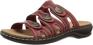 clarks leisa grace slide sandals