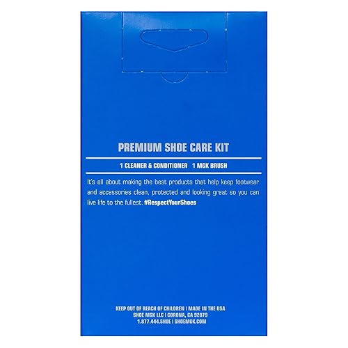Shoe MGK Starter Shoe Cleaner Kit Shoe Cleaner Conditioner for All  Shoes, Premium Shoe Brush