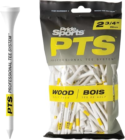 PrideSports Pride Golf Tee Unisex Bag Of 100 64 EU