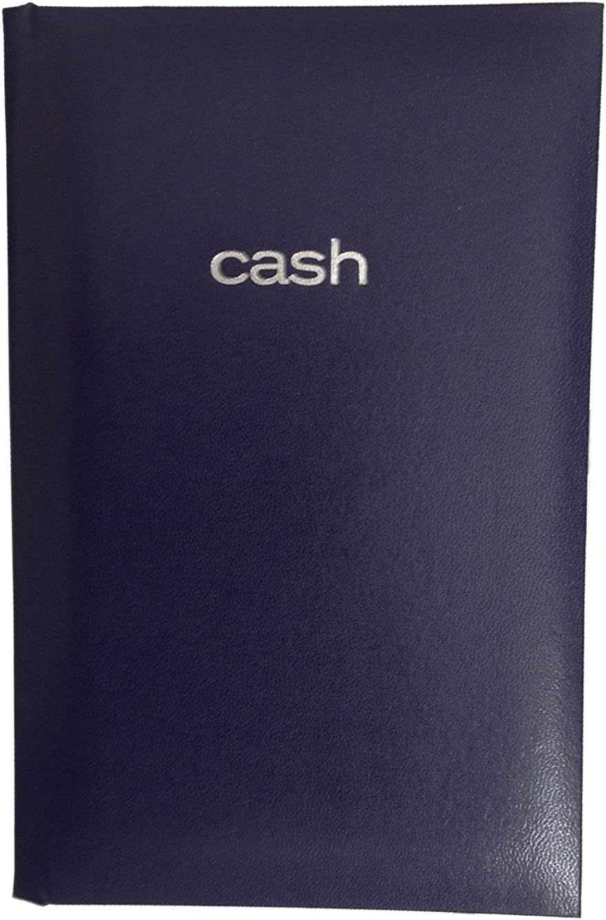 Mead Cash Book, 7-15/16 x 5-1/8 inches, 144 pages - Colors May Vary, Blue, Black, Red - One Book : Office Products