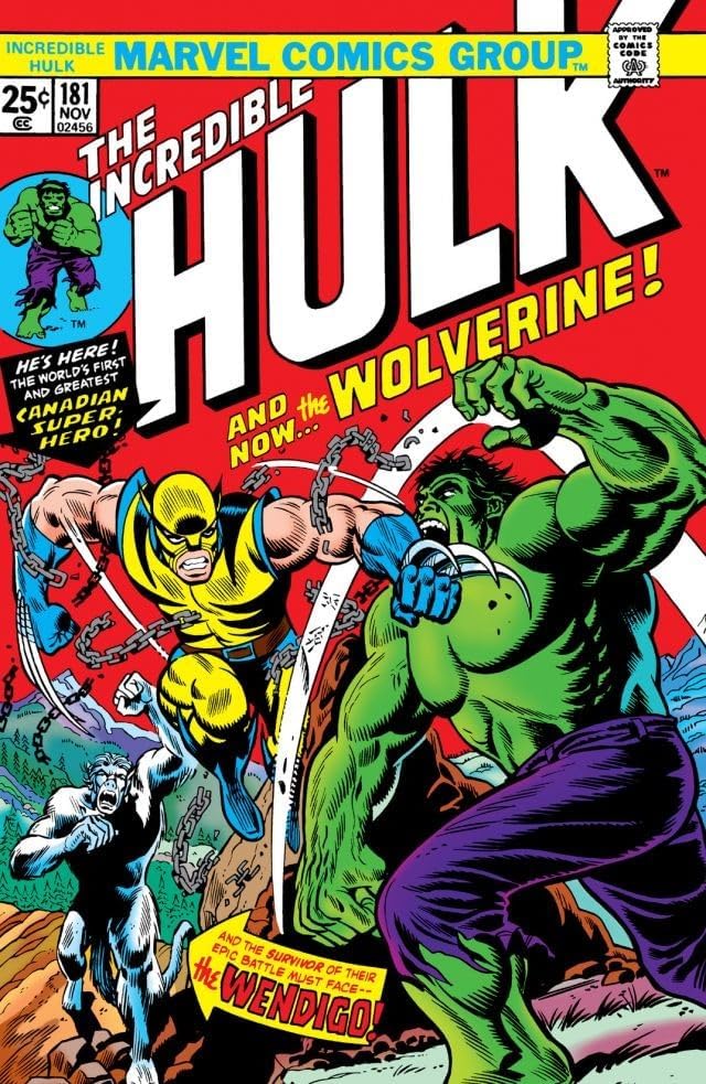 Amazon.com: Wolverine: Incredible Hulk (1962-1999) #181: Facsimile