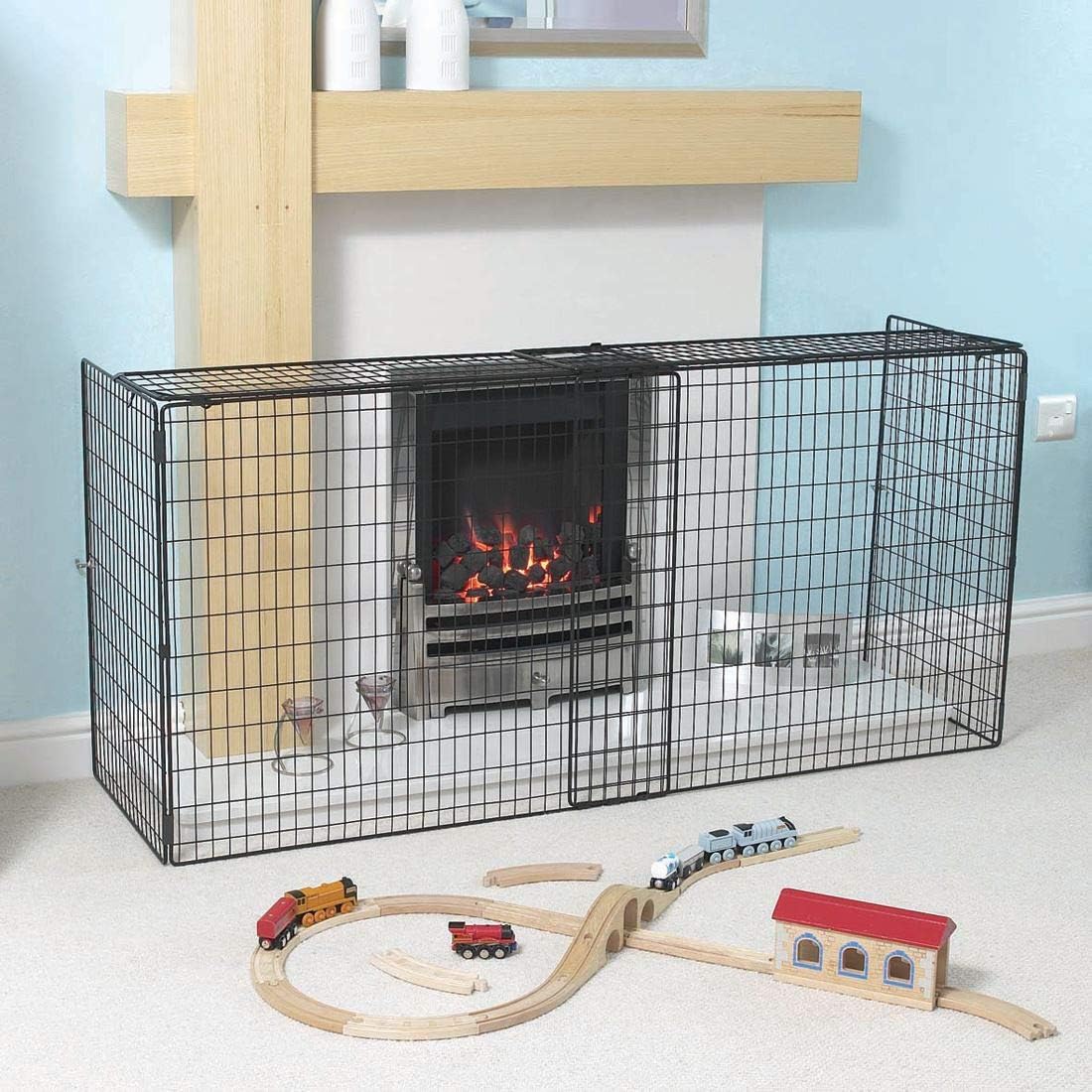 Clippasafe Extendable Fireguard, Black - Image 5