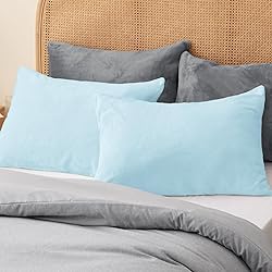 BEDELITE Flannel Pillowcases Standard Set of