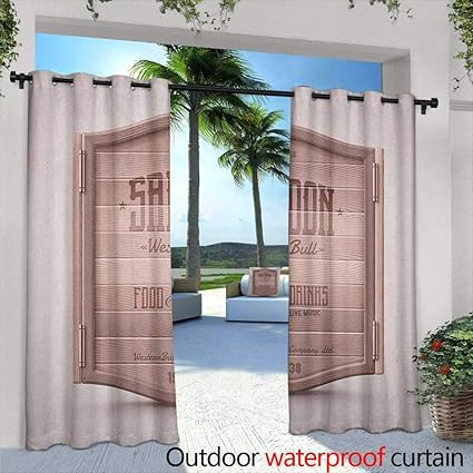 Amazon Com Marilds Western Living Room Bedroom Window Curtains