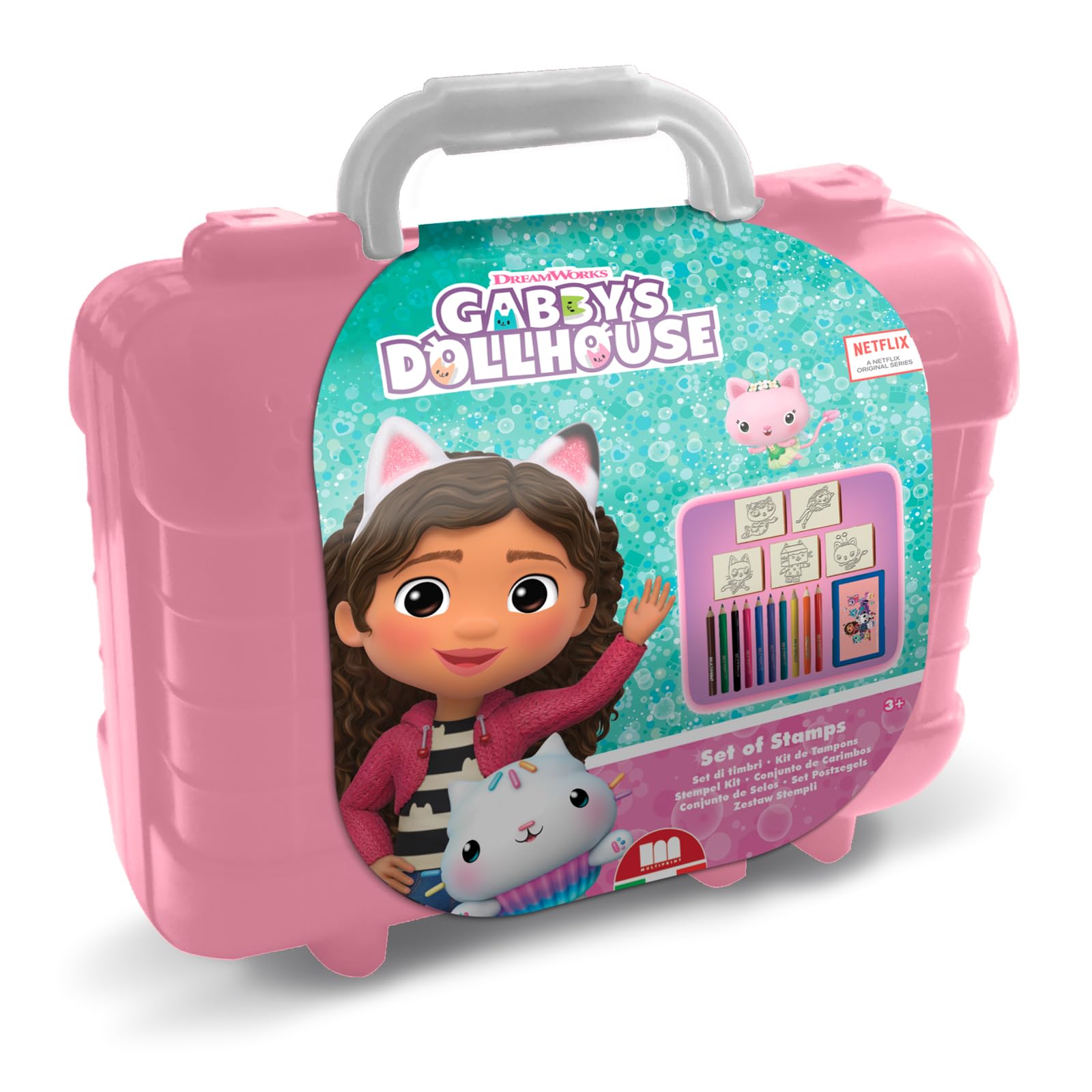 Multiprint Art/Craft Travel Set Gabbis Doll House Board Game for 8+