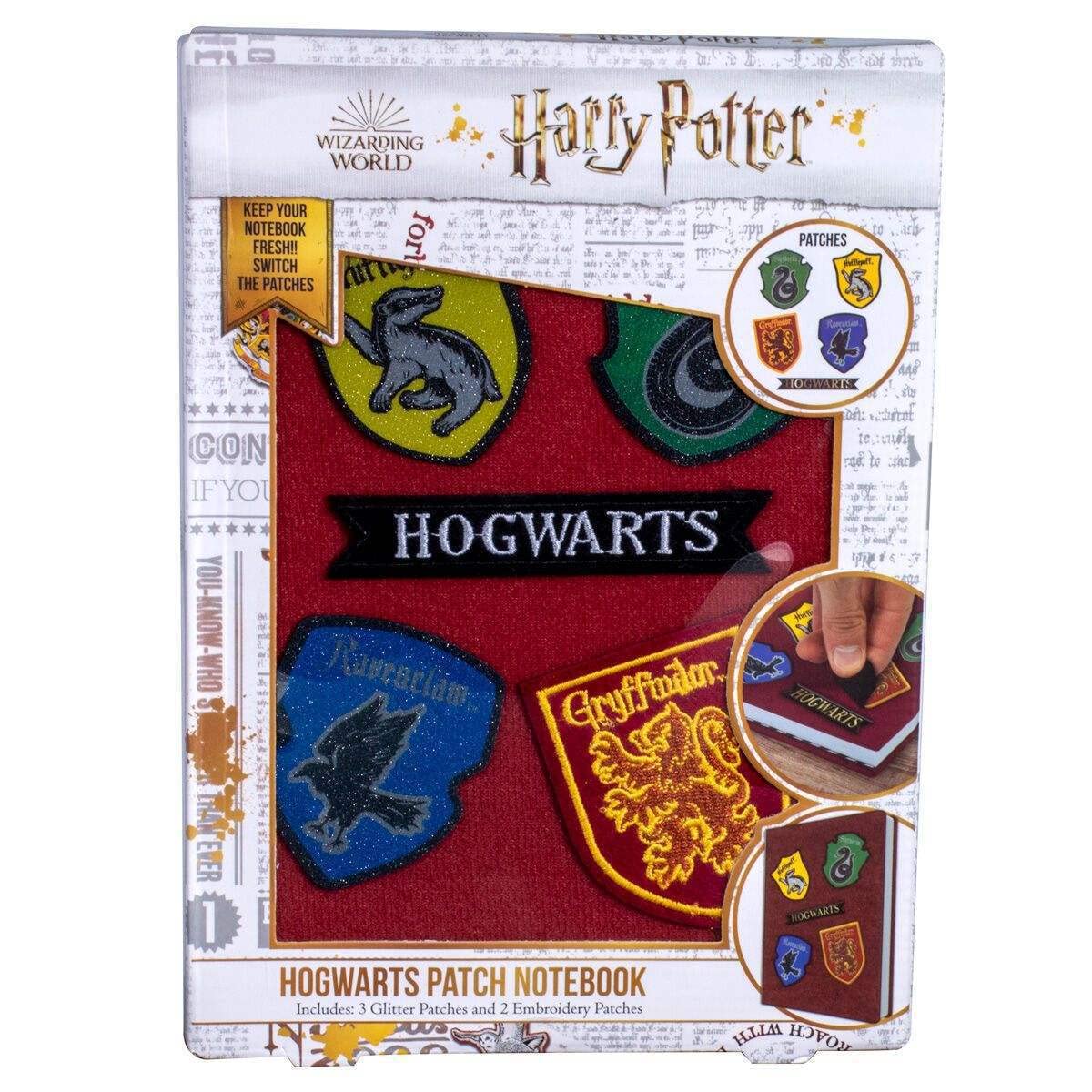 Blue Sky Designs Ltd Harry Potter Hogwarts Patch Notebook SLHP426