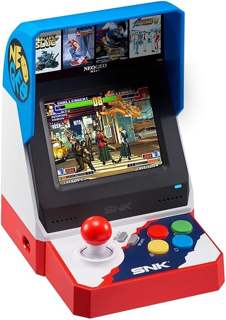 Snk Neogeo Mini Console Classic Asia Pacific Version 40th Anniversary Handheld Arcade Games Machine For Kids Adults Amazon Co Uk Pc Video Games