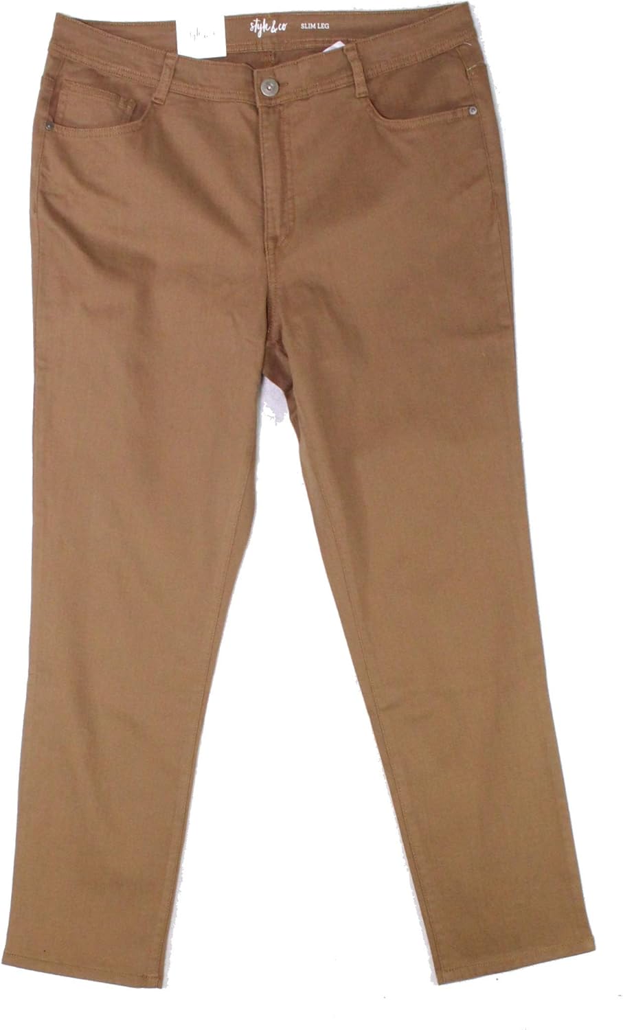 style and co slim leg jeans