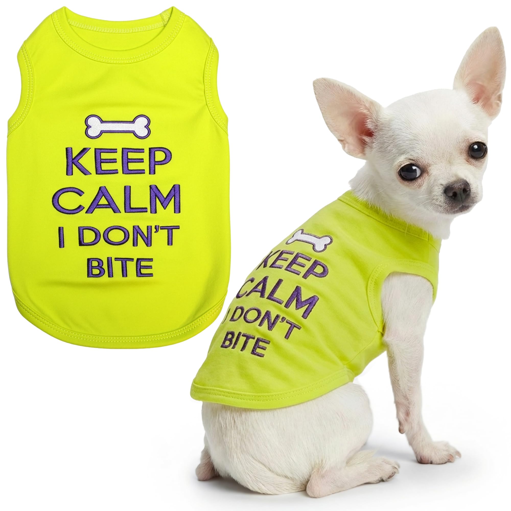 Parisian Pet Keep Calm T-Shirt, XX-Small