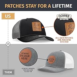 Rad Dad Leather Patch Hat | Machine-Stitched Badge