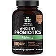 Probiotics by Ancient Nutrition, Probiotics Ultimate 100 Billion CFUs*/Serving, Digestive and Immune Support, Gluten Free, Ancient Superfoods Blend, 60 Capsules
