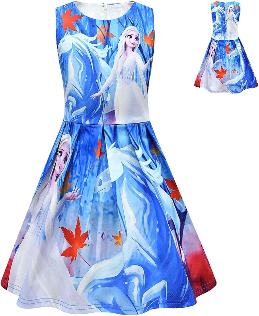 princess print dress