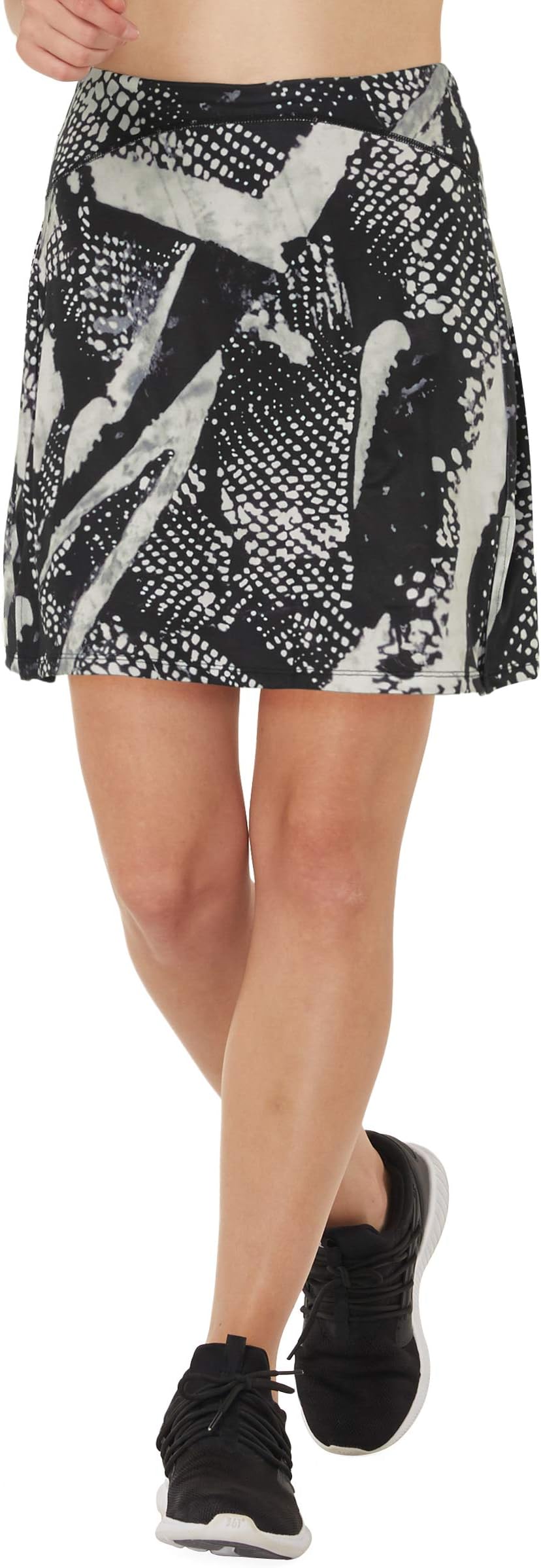 Women Modest Running Skirt Travel Skirts with Pocket Swim Skirt High Waist with Shorts