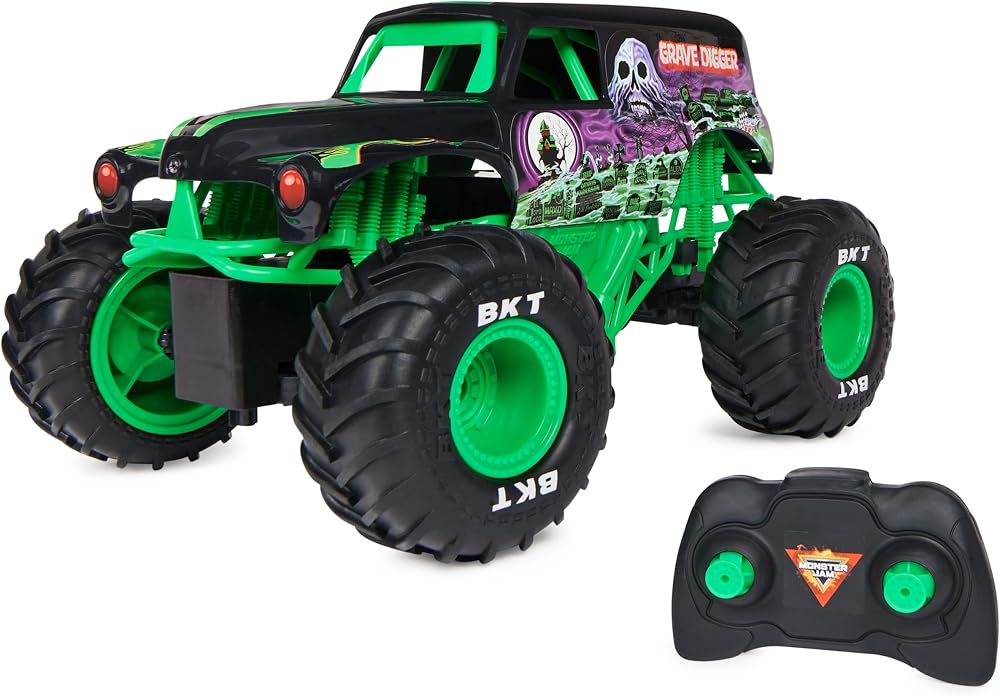 Monster Jam RC Grave Digger 1:15 Scale 2.4GHz Remote Control Truck