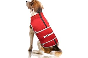 PETS FIRST NCAA Georgia Bulldogs Dog Anxiety Calming Shirt Soothing Vest, for Dogs/Cats with Anxiety, Fears, Fireworks, Loud Noises, Dark, Lonely Keeps Dogs Calm & Feeling Safe, Relaxing Jacket, Large