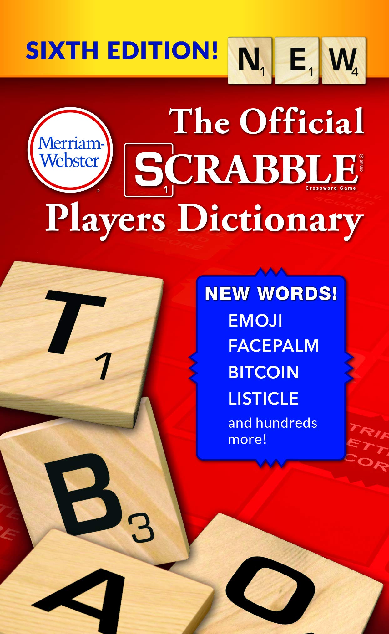 The Official Scrabble Players Dictionary Merriam Webster Inc Livres Amazon Fr