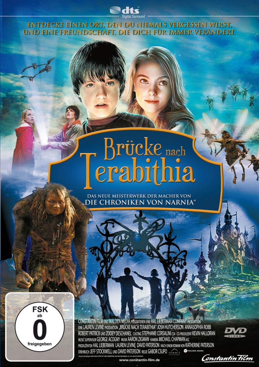 Die Brucke Nach Terabithia Amazon De Josh Hutcherson Annasophia Robb Robert Patrick Zooey Deschanel Bailee Madison Kate Butler Latham Gaines Judy Mcintosh Lauren Clinton Devon Wood Emma Fenton Elliot Lawless Cameron Wakefield Aaron