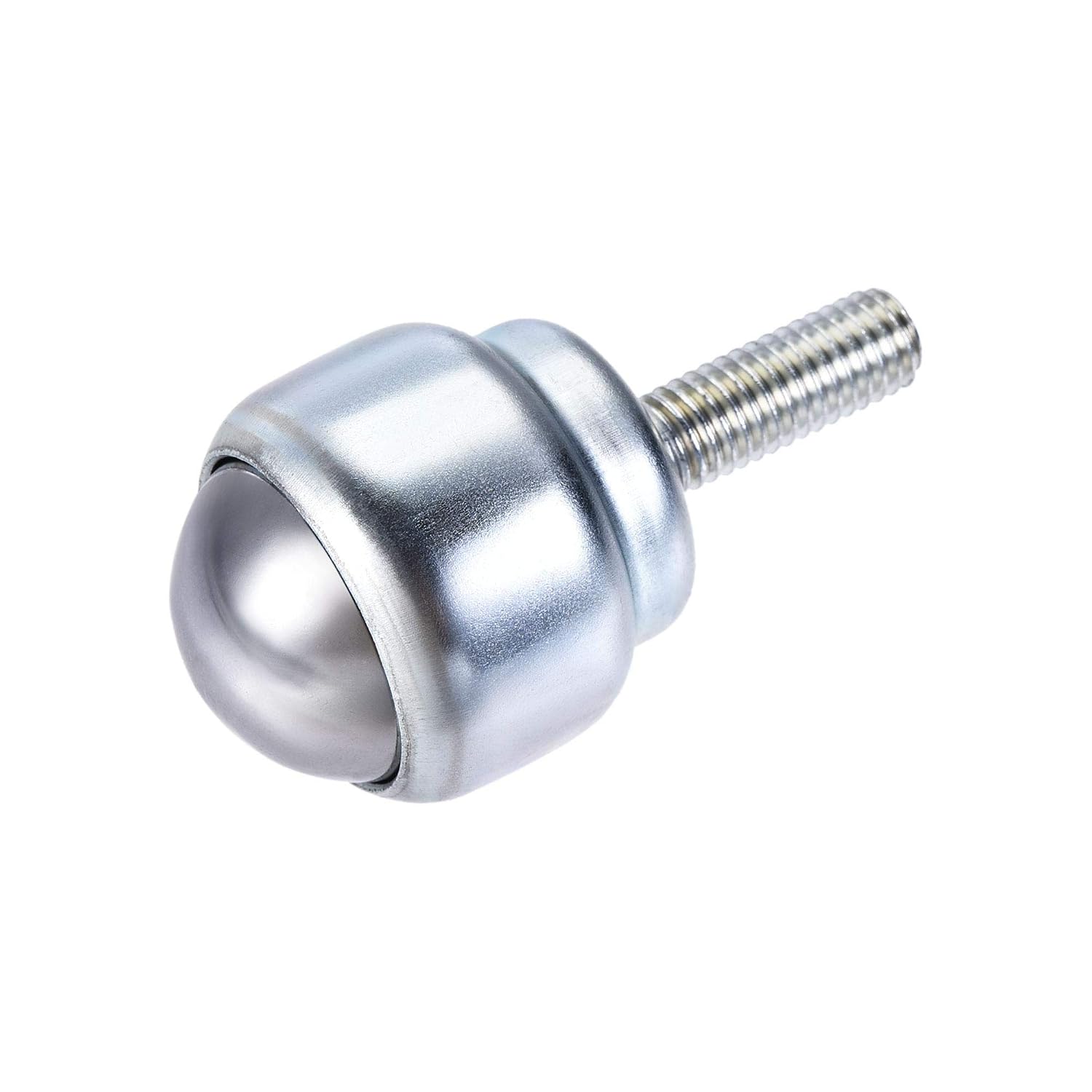 sourcing map Ball Transfer Bearing Unit 24mm 66Lbs Carbon Steel Bolt-fixing Type for Transmission Pack of 4 - Image 5