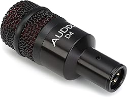 AUDIX D4 Hypercardioid Dynamic Instrument