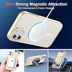 SUPFINE Magnetic for iPhone 14 Pro Case [Compatible