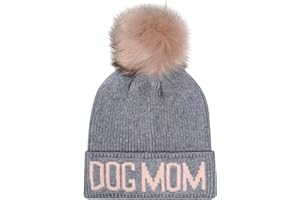 Hatphile Dog Mom and Dog Dad Beanie Collection – Stylish and Cozy Breed-Specific Knit Hats for Proud Pet Parents