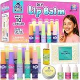 Purple Ladybug Lip Balm Making Kit for Girls 8+ Natural 10 Balms view 1