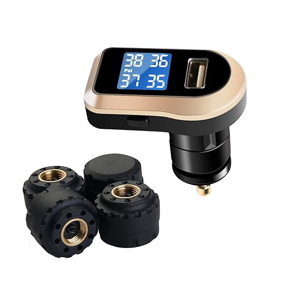 Amazon.com: Vesafe Wireless Tire Pressure Monitoring System (TPMS