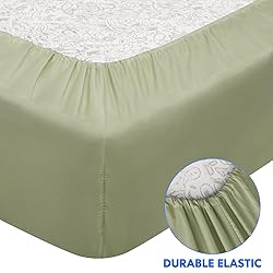 HOMEIDEAS 6 Pieces Lightweight Easy Care Microfiber