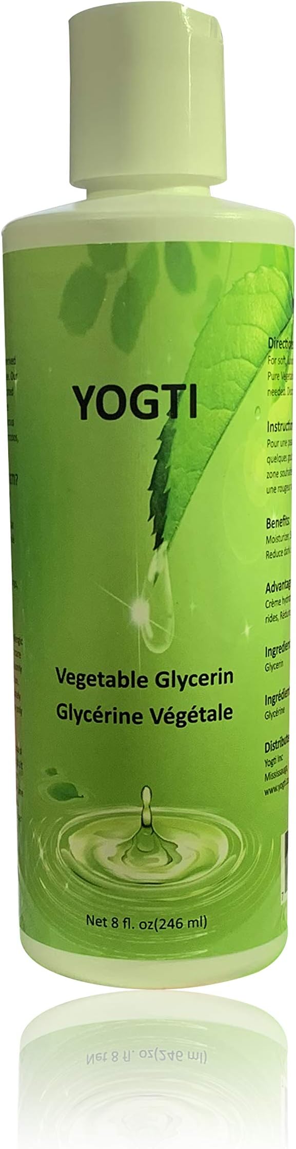 Vegetable Glycerin, USP 99.7%, All Natural, Kosher, USP Grade,Non GMO - Premium Quality Liquid Glycerin, Excellent Emollient Qualities, Amazing Skin and Hair Benefits, DIY beauty products (8 oz)