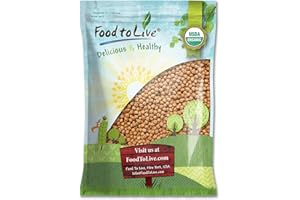 Organic Garbanzo Beans, 10 Pounds �C Dried Chickpeas, Non-GMO, Kosher, Raw, Sproutable, Bulk