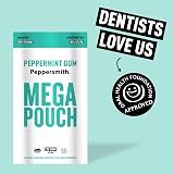 Peppersmith Peppermint Chewing Gum Sugar Free 220 Pieces Xylitol Vegan view 5