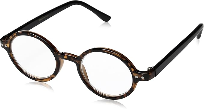 round glasses reading