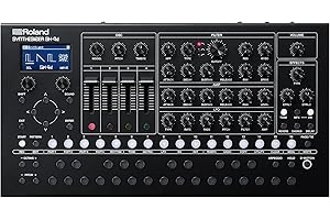 Roland SH-4d Compact Desktop Synthesizer | 11 OSC Models | Professional Sound Design Tools | Perfect for Studio & Stage | Han