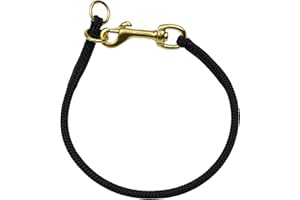 REDLINE K-9 Nylon Dominant Dog Choke Collar Black, 20 inch