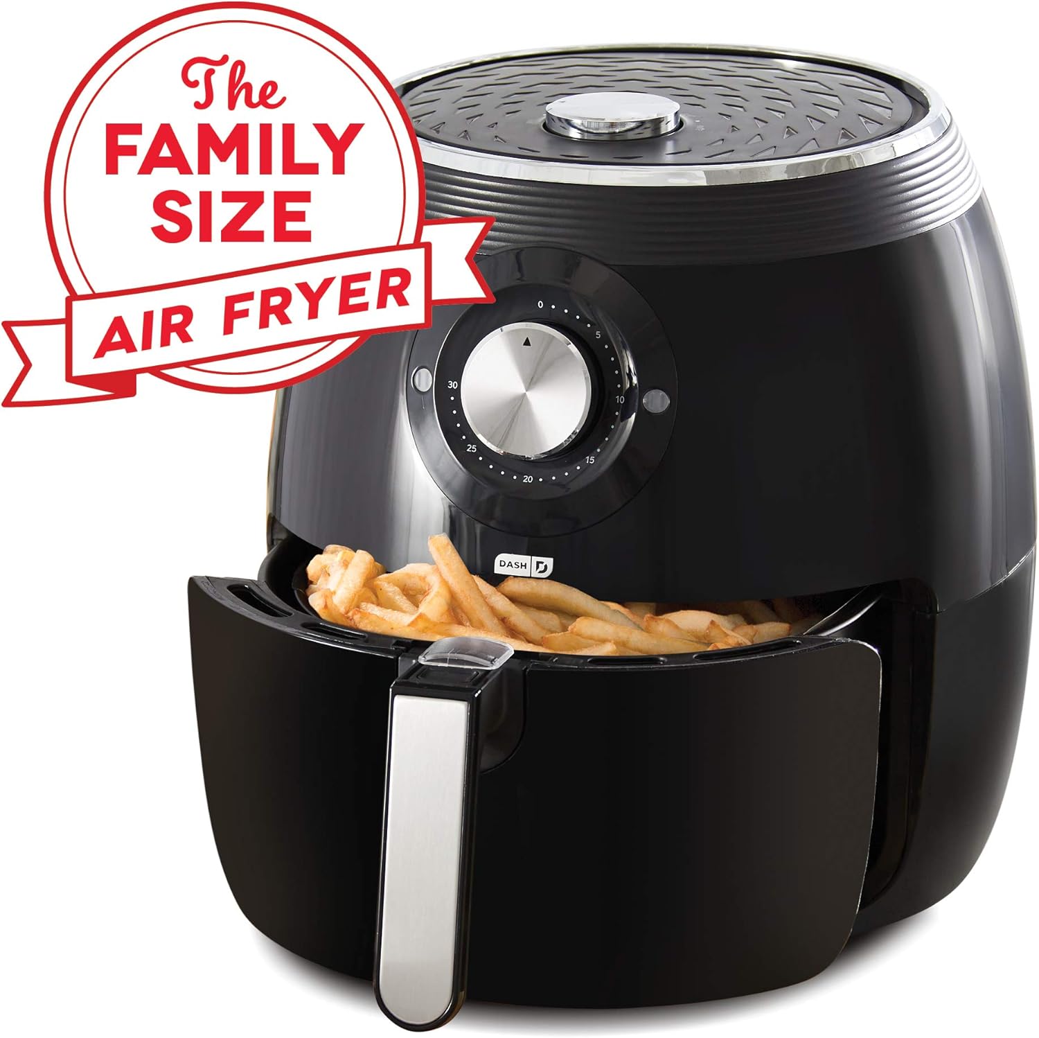 Dash DFAF455GBBK01 Deluxe Electric Air Fryer