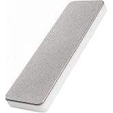 DMD Diamond &amp; Ceramic Sharpening Stone 400/2000 Grit Whetstone 1 Pack | Double Sided Portable Whetsone for Knives, Scissors, &amp; Outdoor Survival Gear