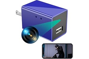 Hidden Spy Camera 1080P WiFi Wireless Small HD Home Office Security Camera Compact Surveillance Monitoring Cameras Micro Indo